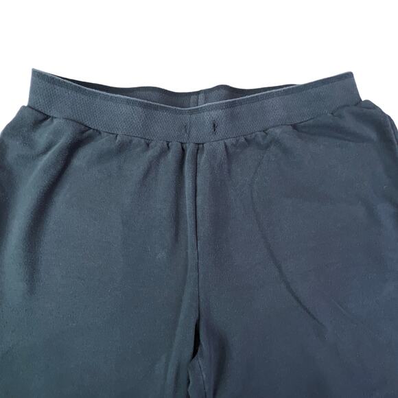 Sag Harbor Ladies Stretch High Waisted Relaxed Fit Wide Leg Pants Large Black - Picture 4 of 12